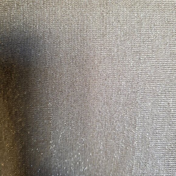 Vince Camuto Gold Metallic Lurex Boat Neck Bell Sleeve Sweater Sz S - Picture 4 of 16